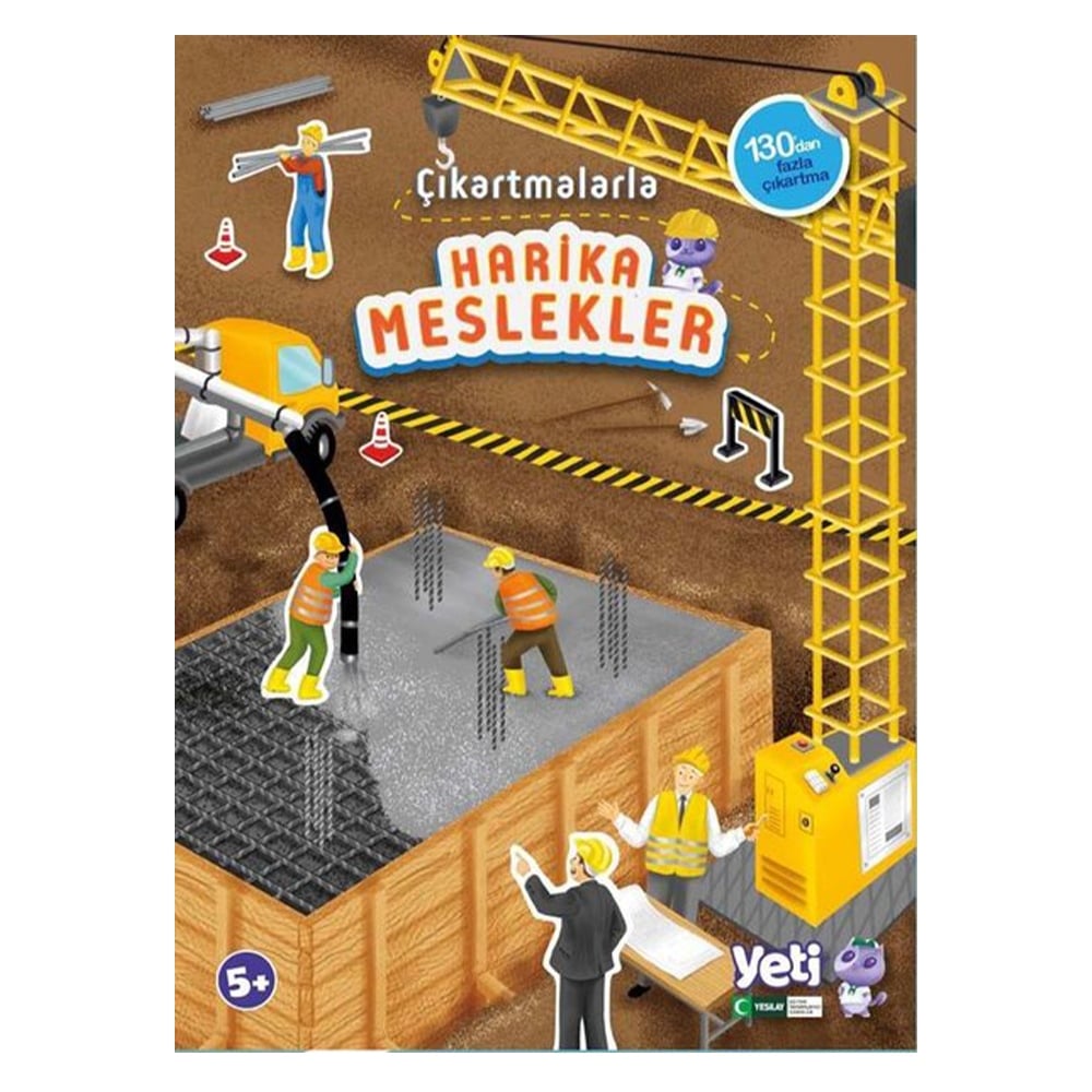 ÇIKARTMALARLA HARİKA MESLEKLER Çocuk Kitapları Uzmanı - Children's Books Expert