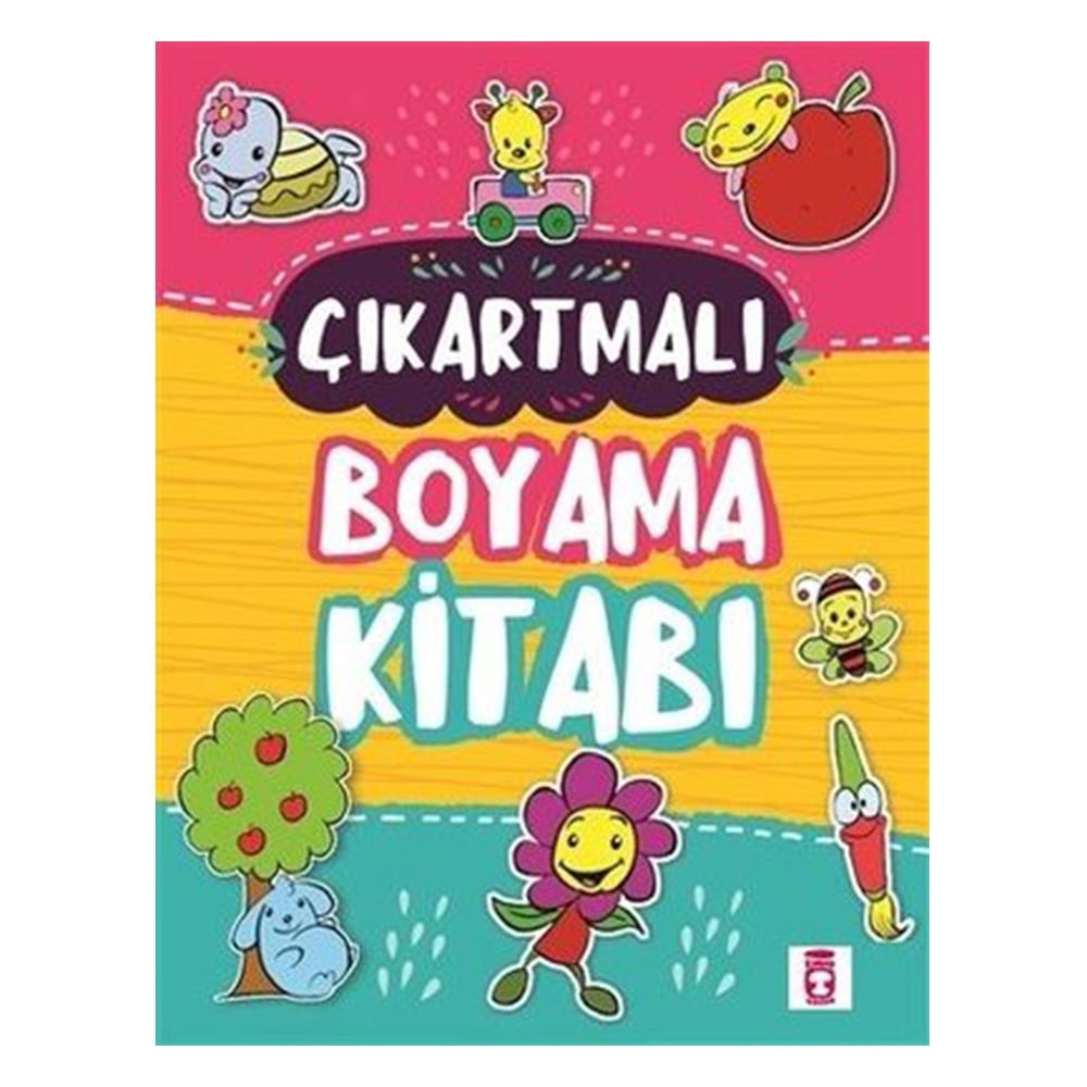 ÇIKARTMALI BOYAMA KİTABI Çocuk Kitapları Uzmanı - Children's Books Expert