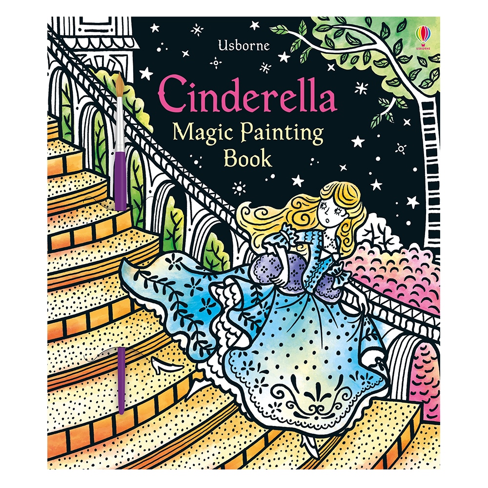 CINDERELLA MAGIC PAINTING BOOK Çocuk Kitapları Uzmanı - Children's Books Expert