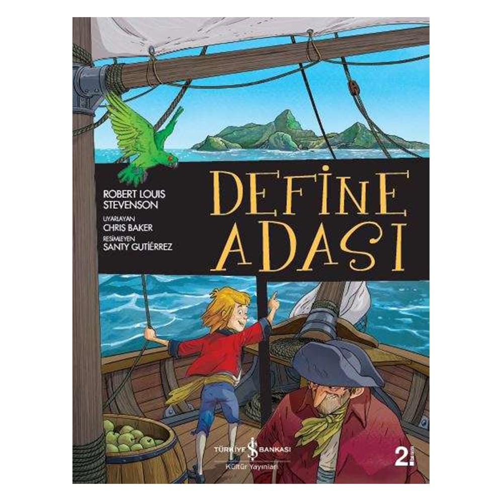ÇİZGİLERLE KLASİKLER DİZİSİ-DEFİNE ADASI Çocuk Kitapları Uzmanı - Children's Books Expert