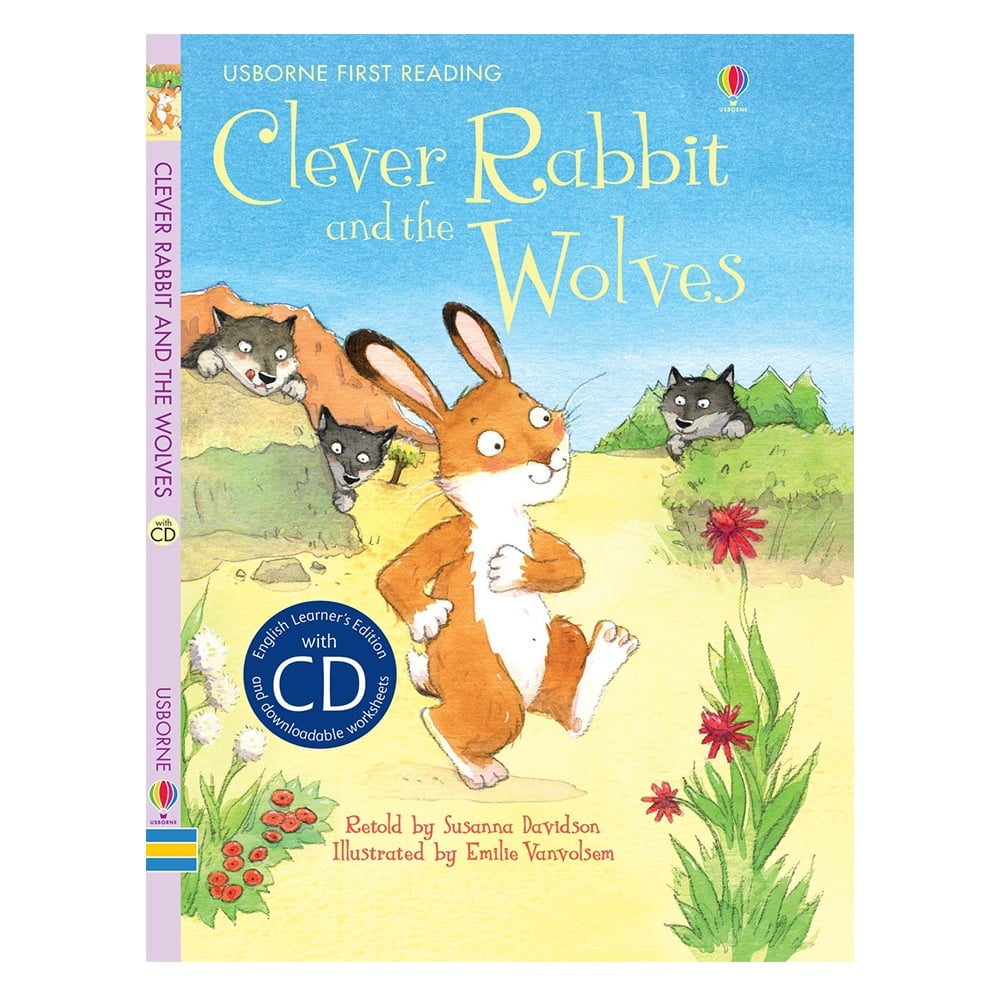 CLEVER RABBIT AND THE WOLVES + CD #yenigelenler Çocuk Kitapları Uzmanı - Children's Books Expert