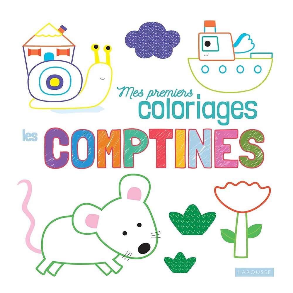 COLORIAGES LES COMPTINES Çocuk Kitapları Uzmanı - Children's Books Expert