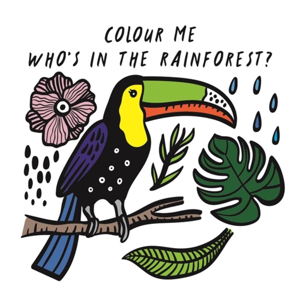 Colour Me Whos In The Rainforest Çocuk Kitapları Uzmanı - Children's Books Expert