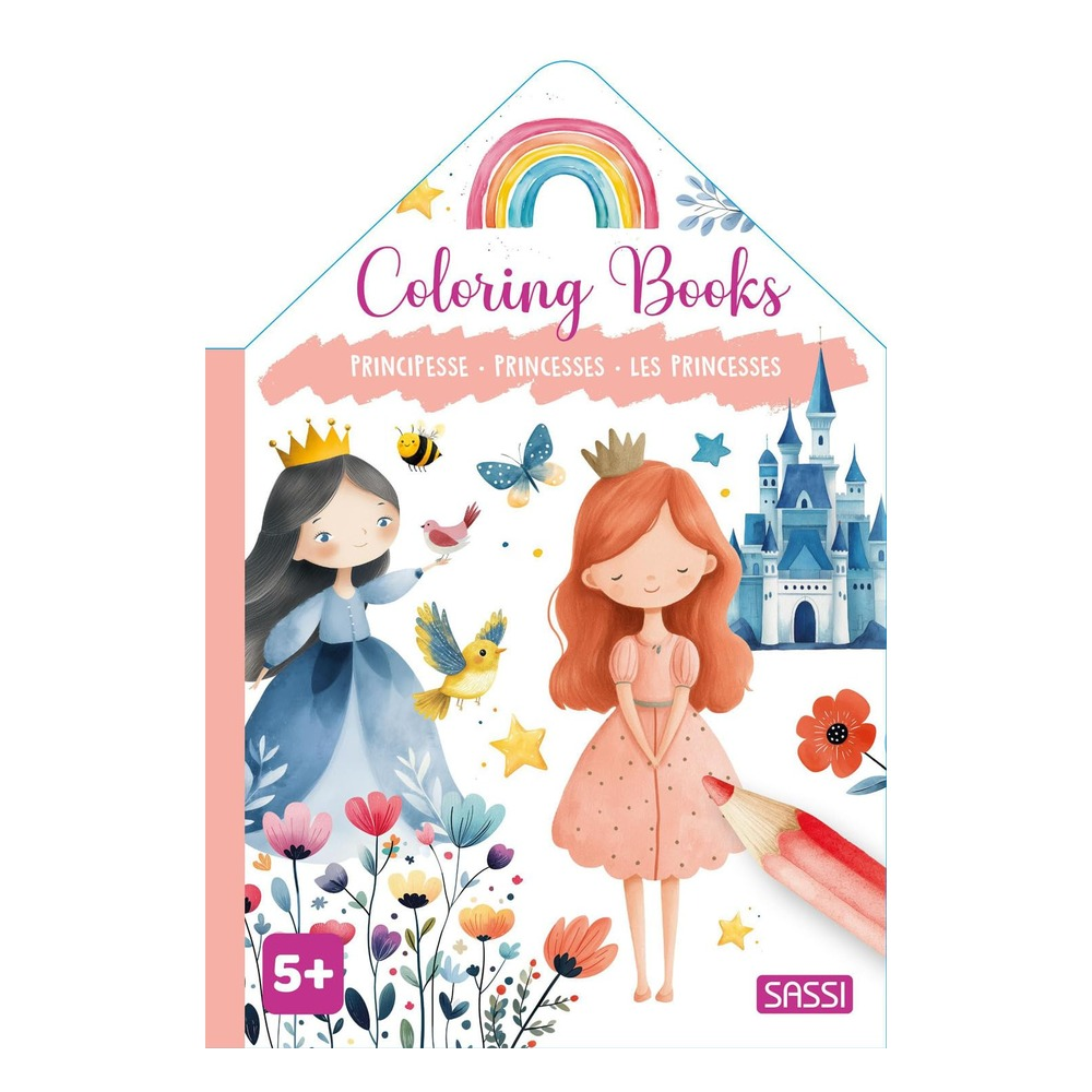 Colourıng Books Shaped - Princesses Çocuk Kitapları Uzmanı - Children's Books Expert