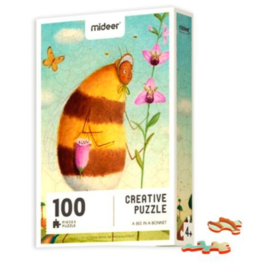 CREATIVE PUZZLE - A BEE IN A BONNET Çocuk Kitapları Uzmanı - Children's Books Expert