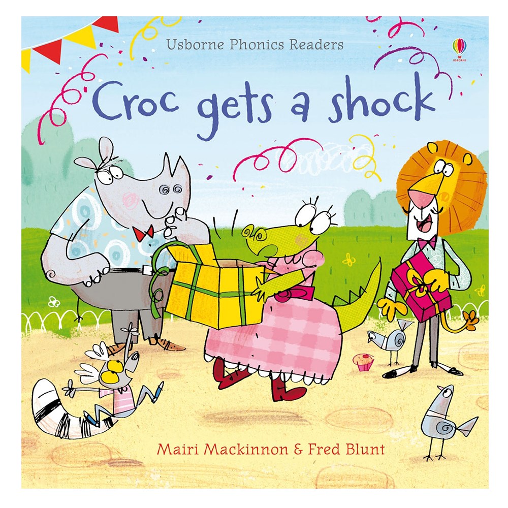 CROC GETS A SHOCK Çocuk Kitapları Uzmanı - Children's Books Expert