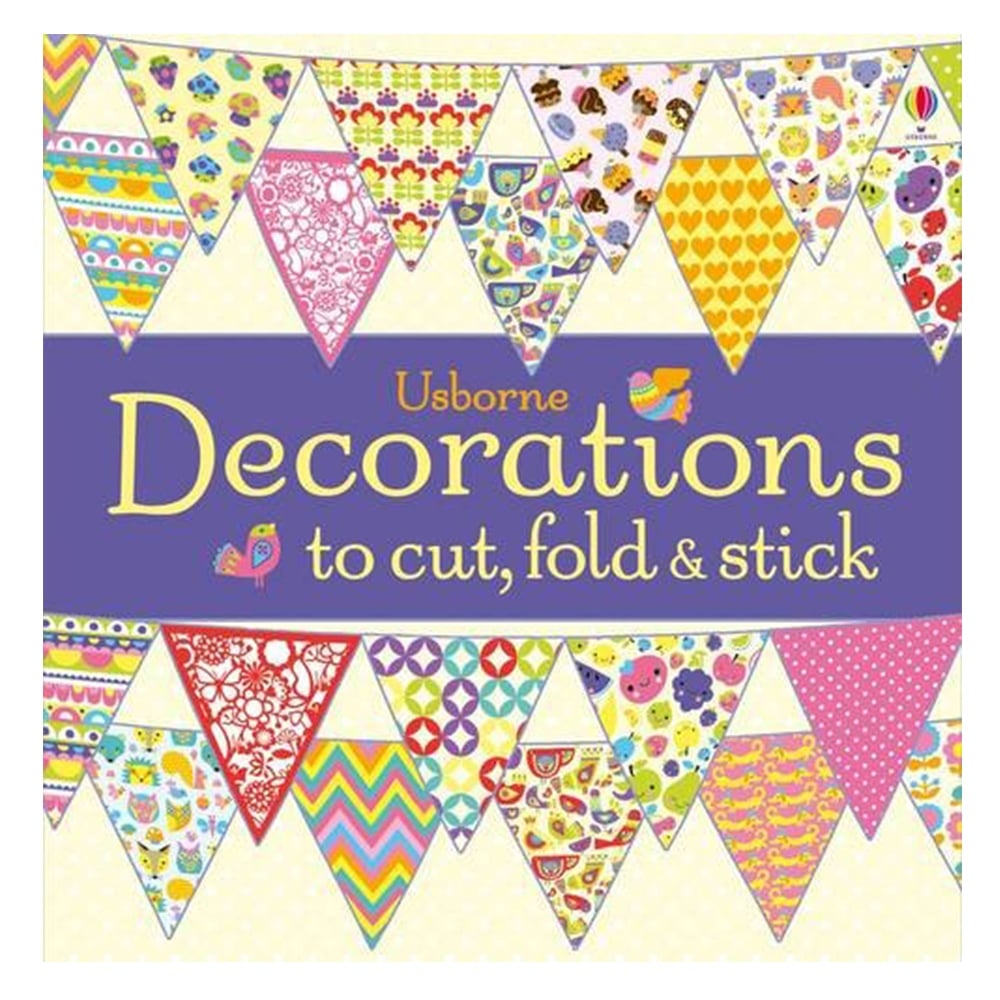 DECORATIONS TO CUT, FOLD AND STICK Çocuk Kitapları Uzmanı - Children's Books Expert