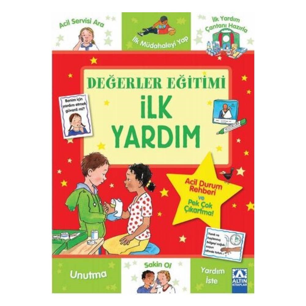 DEĞERLER EĞİTİMİ İLK YARDIM Çocuk Kitapları Uzmanı - Children's Books Expert