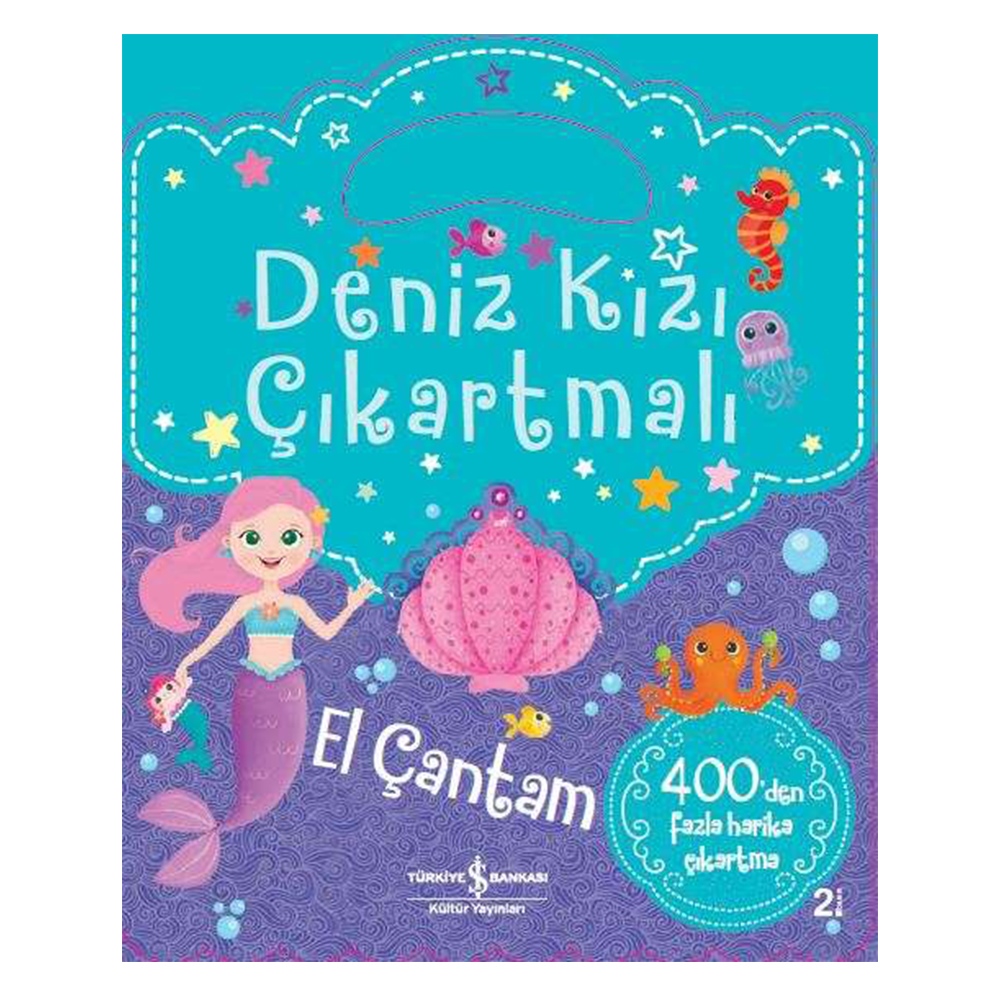 DENİZ KIZI ÇIKARTMALI EL ÇANTAM Çocuk Kitapları Uzmanı - Children's Books Expert