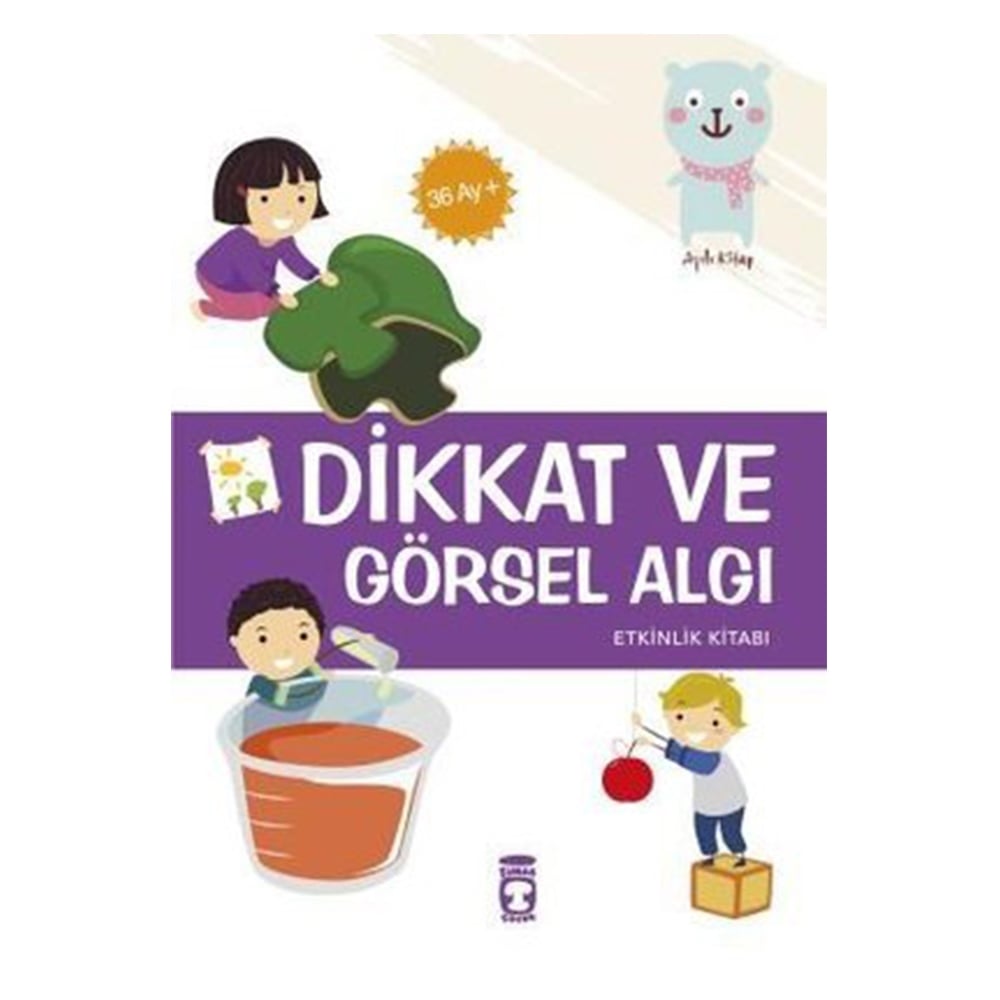DİKKAT VE GÖRSEL ALGI-ETKİNLİK KİTABI Çocuk Kitapları Uzmanı - Children's Books Expert