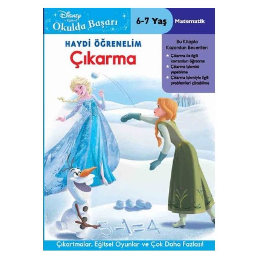 DISNEY OKULDA BAŞARI SERİSİ 30 - KARLAR ÜLKESİ HAYDİ ÖĞRENELİM ÇIKARMA Çocuk Kitapları Uzmanı - Children's Books Expert