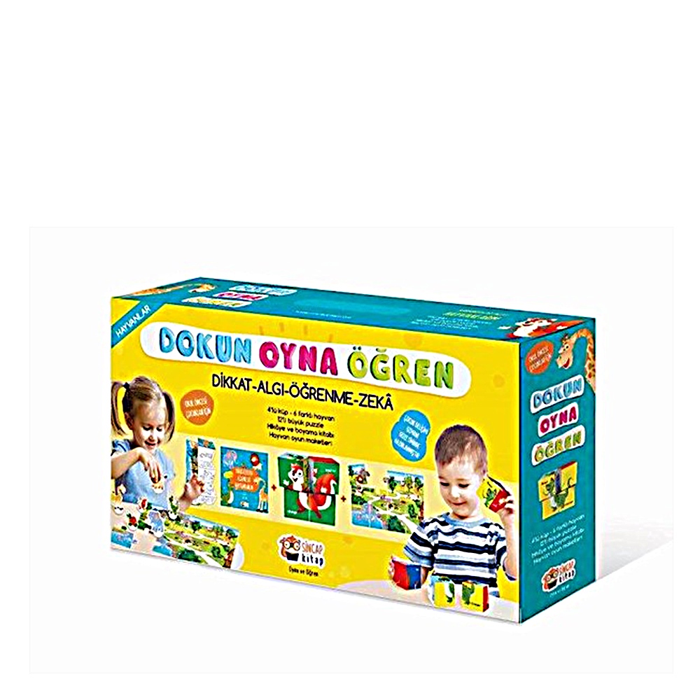 DOKUN OYNA ÖĞREN SETİ HAYVANLAR