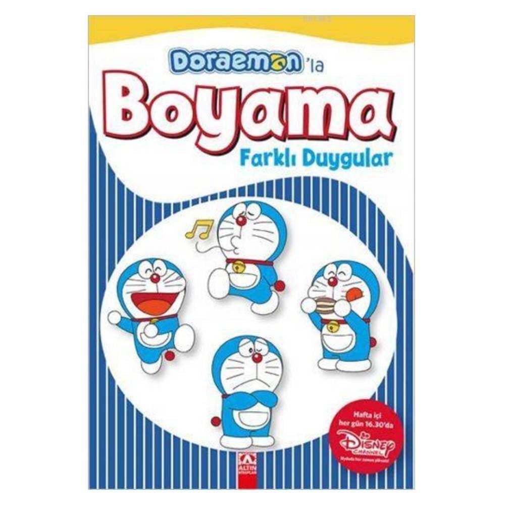 DORAEMONLA BOYAMA-FARKLI DUYGULAR Çocuk Kitapları Uzmanı - Children's Books Expert