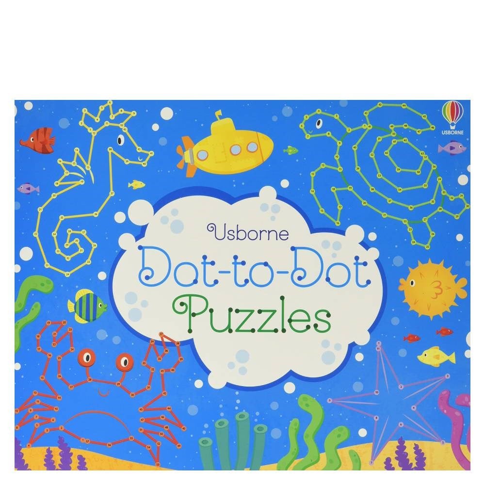 DOT TO DOT PUZZLES PAD Çocuk Kitapları Uzmanı - Children's Books Expert