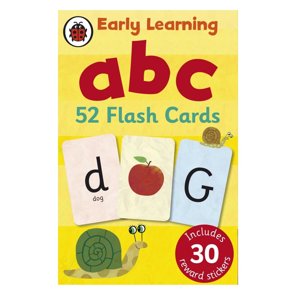 EARLY LEARNING ABC 52 FLASH CARDS Çocuk Kitapları Uzmanı - Children's Books Expert