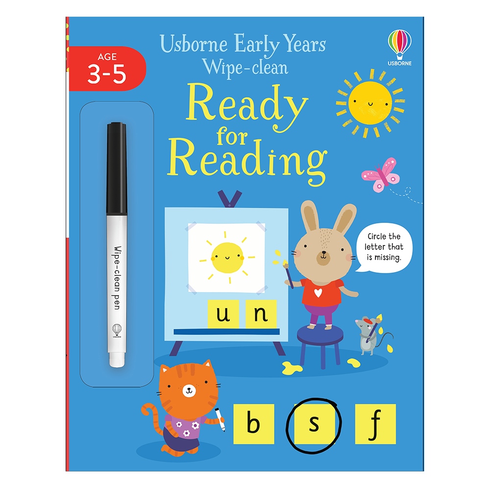 EARLY YEARS WIPE CLEAN READY FOR READING Çocuk Kitapları Uzmanı - Children's Books Expert
