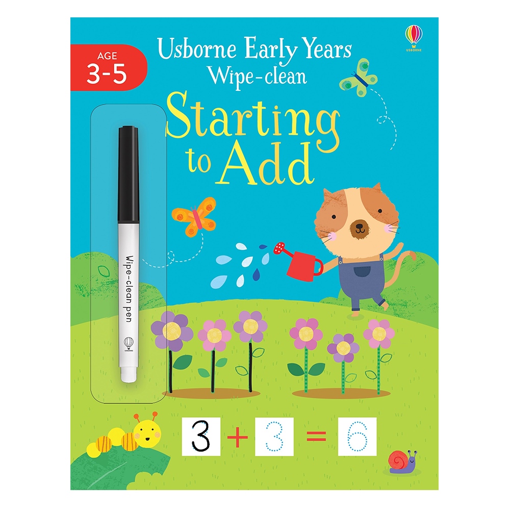 EARLY YEARS WIPE-CLEAN STARTING TO ADD #yenigelenler Çocuk Kitapları Uzmanı - Children's Books Expert