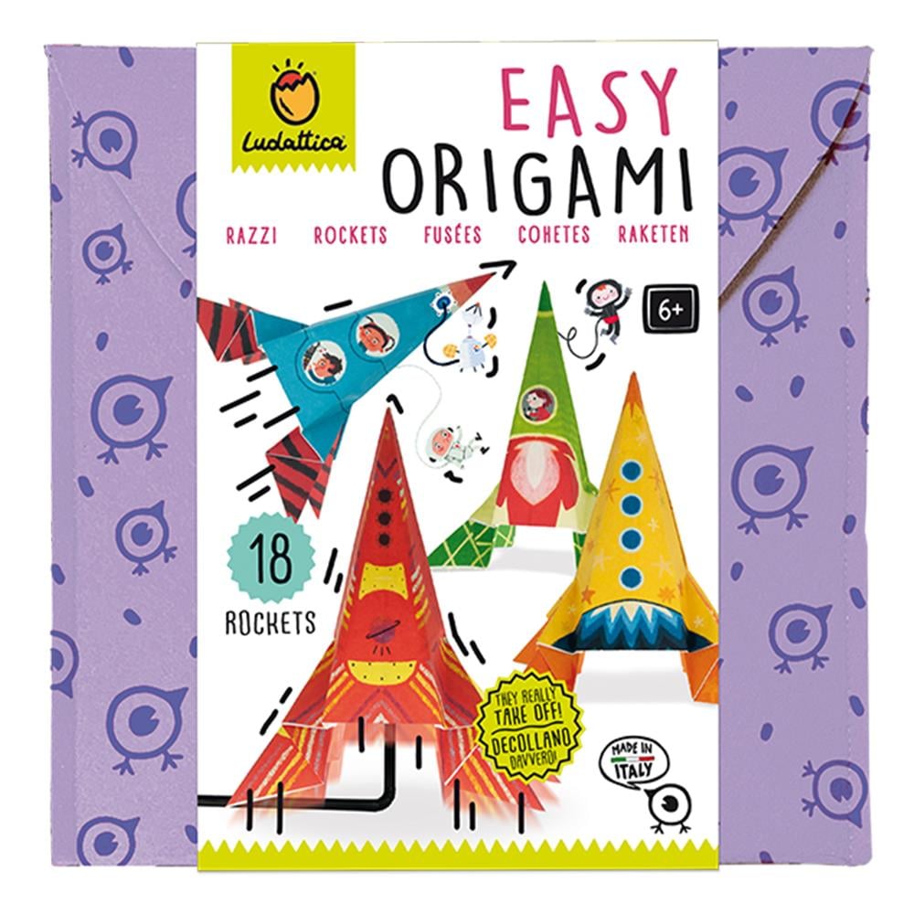 Easy Origami - Razzi - Rockets Çocuk Kitapları Uzmanı - Children's Books Expert