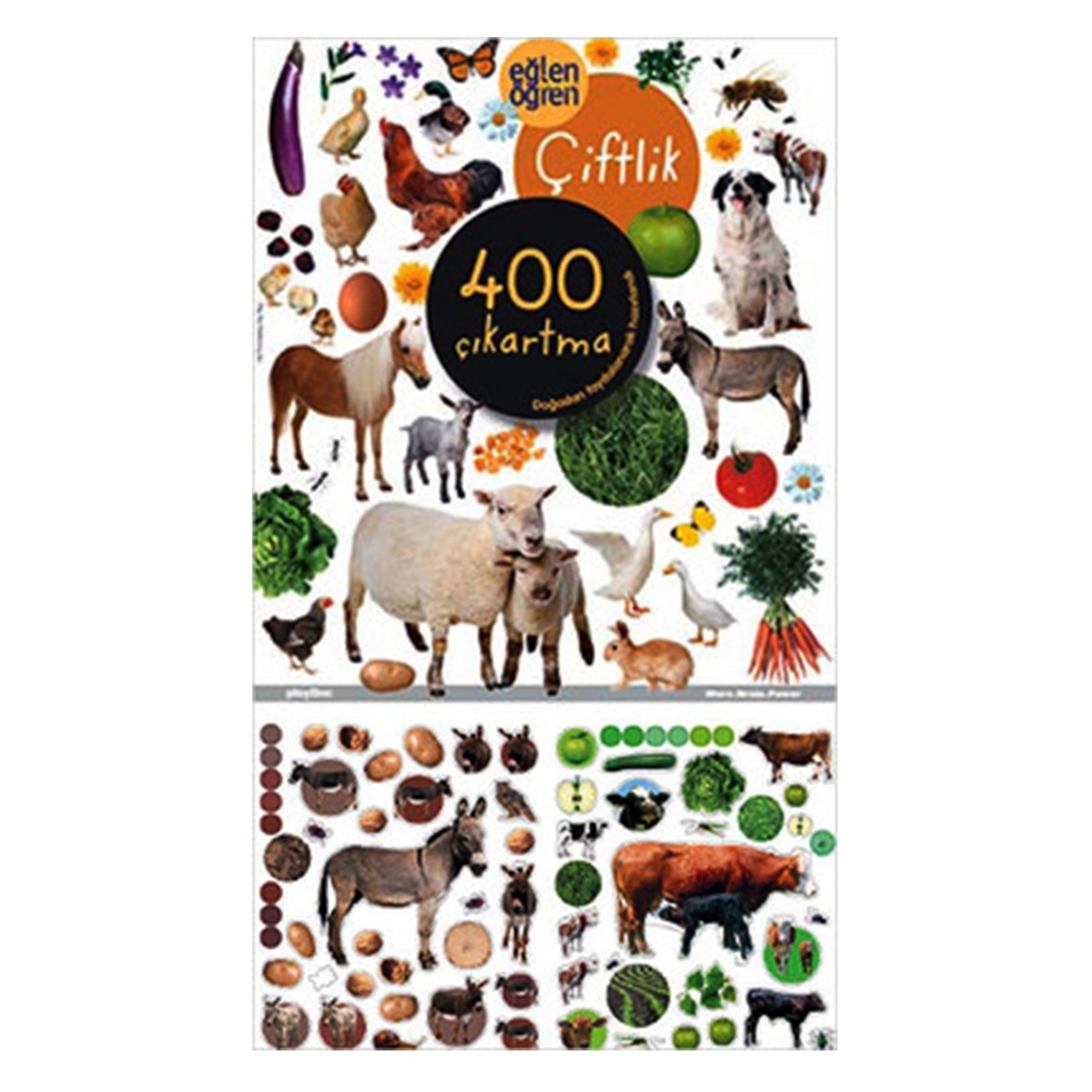 EĞLEN ÖĞREN ÇİFTLİK / ÇIKARTMA Çocuk Kitapları Uzmanı - Children's Books Expert