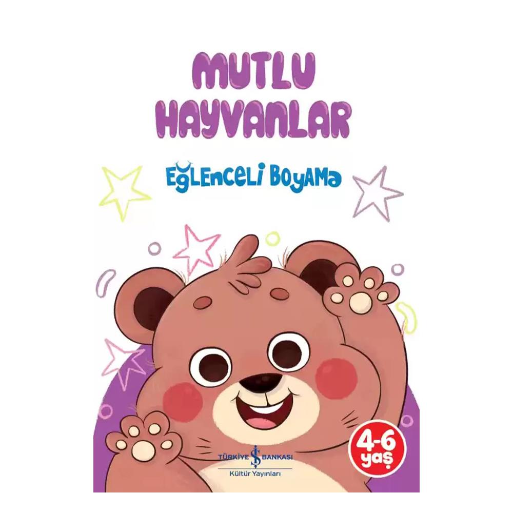 EĞLENCELİ BOYAMA - MUTLU HAYVANLAR Çocuk Kitapları Uzmanı - Children's Books Expert