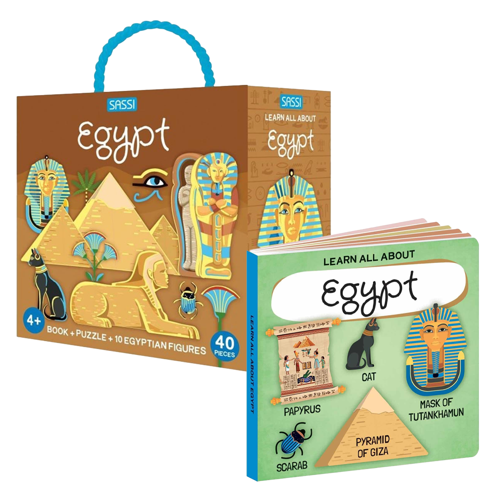 Egypt - Book and Puzzle Çocuk Kitapları Uzmanı - Children's Books Expert