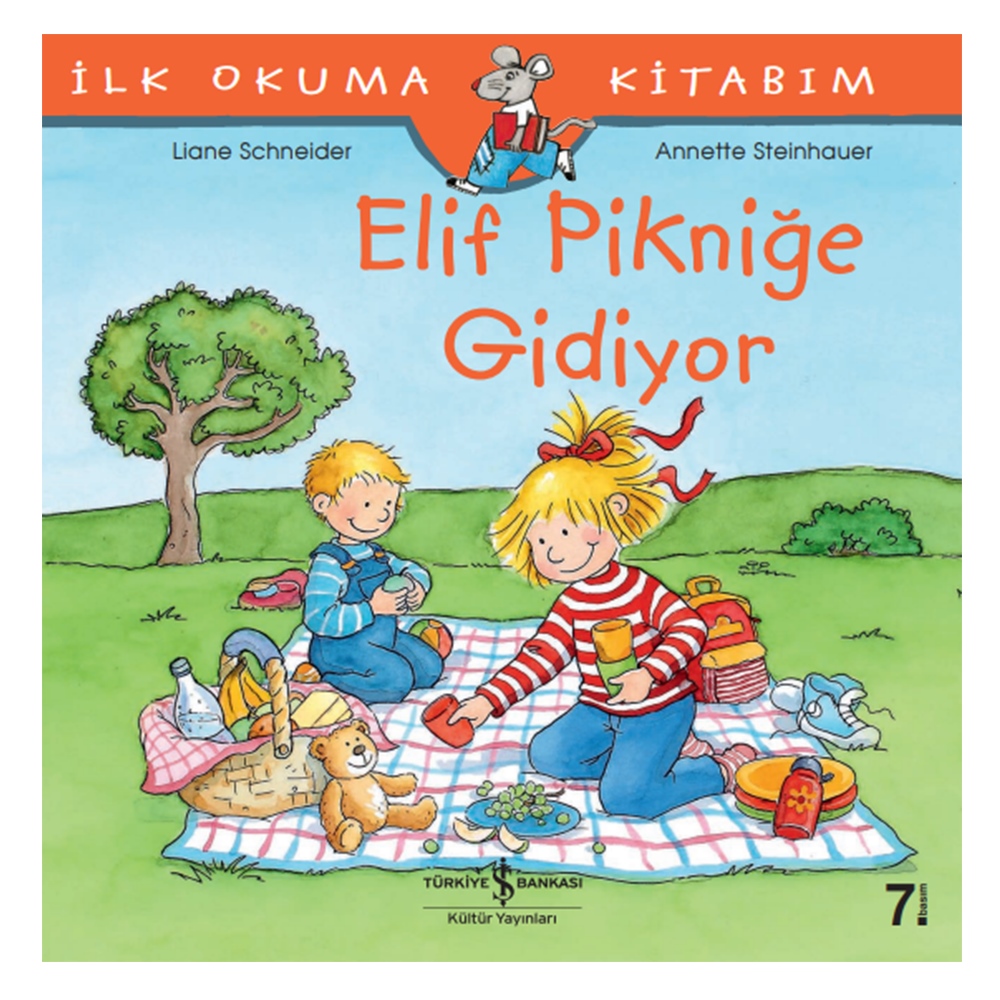 ELİF PİKNİĞE GİDİYOR - İLK OKUMA KİTABIM Çocuk Kitapları Uzmanı - Children's Books Expert