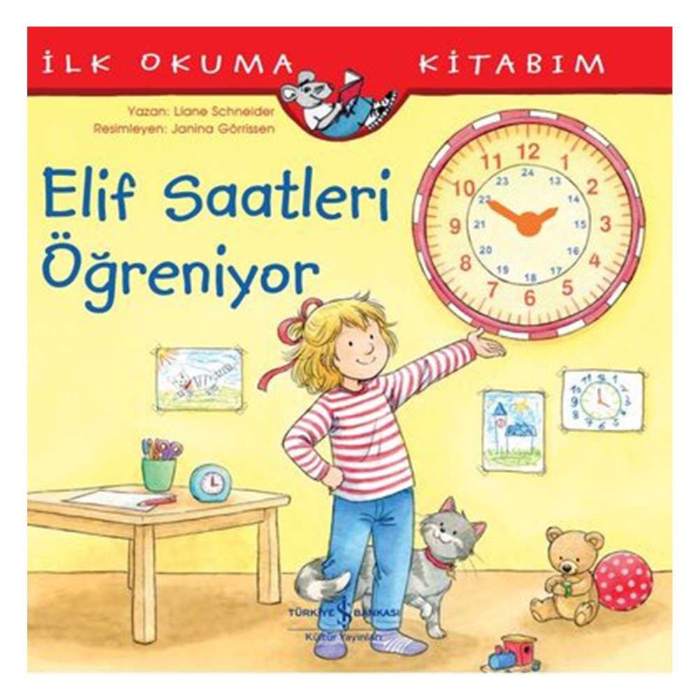 ELİF SAATLERİ ÖĞRENİYOR Çocuk Kitapları Uzmanı - Children's Books Expert