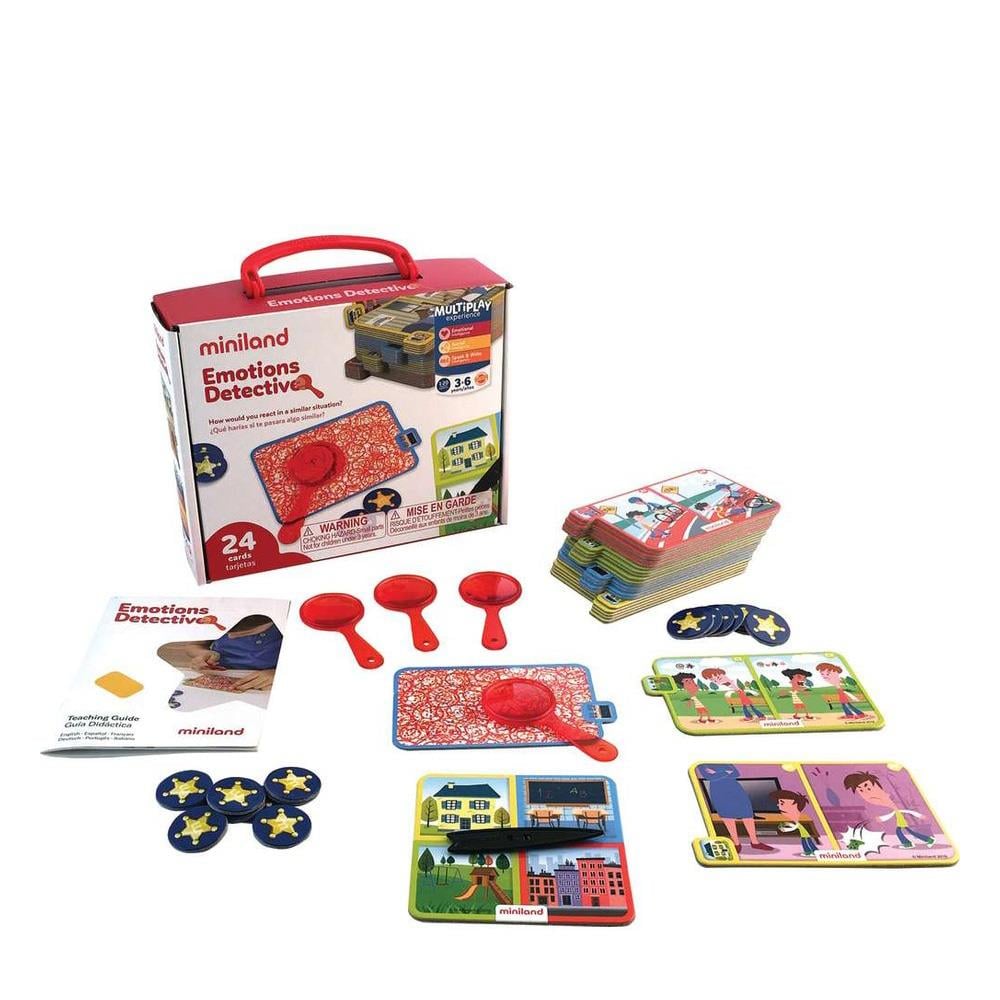 Emotions Detective Kutu Oyunu Çocuk Kitapları Uzmanı - Children's Books Expert