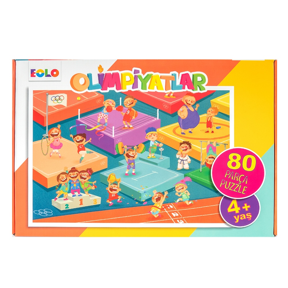 EOLO 80 PARÇA PUZZLE - OLİMPİYATLAR
