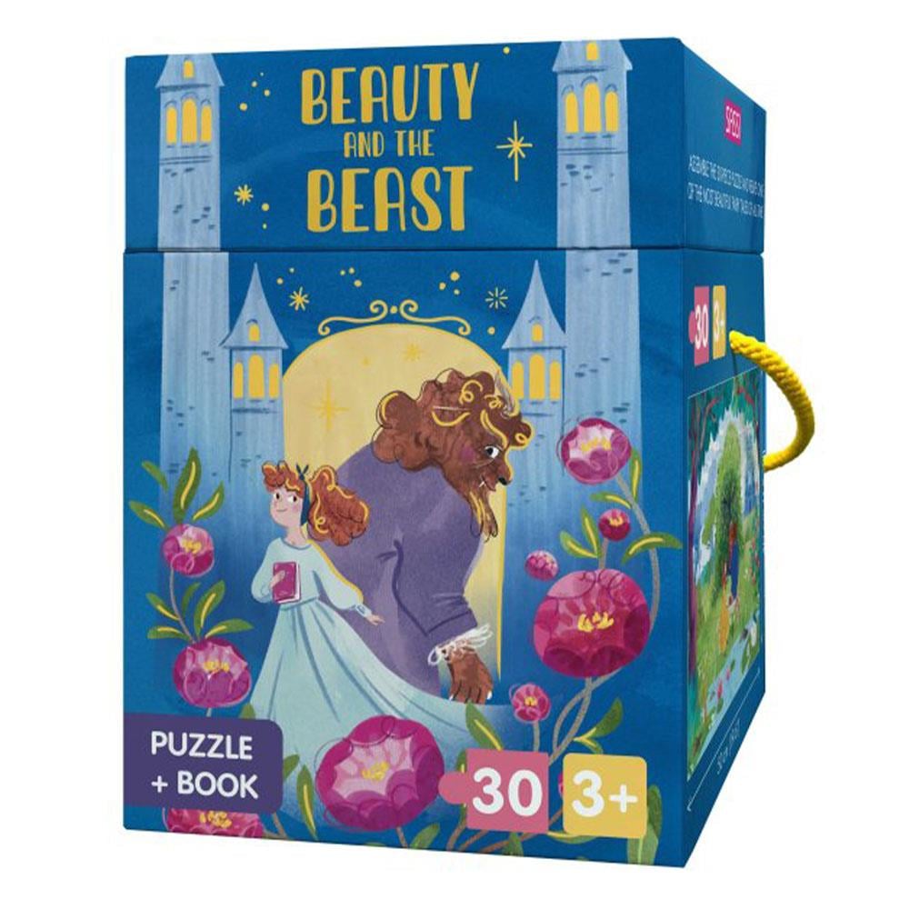 Fairy Tale Puzzle - The Beauty and the Beast Çocuk Kitapları Uzmanı - Children's Books Expert