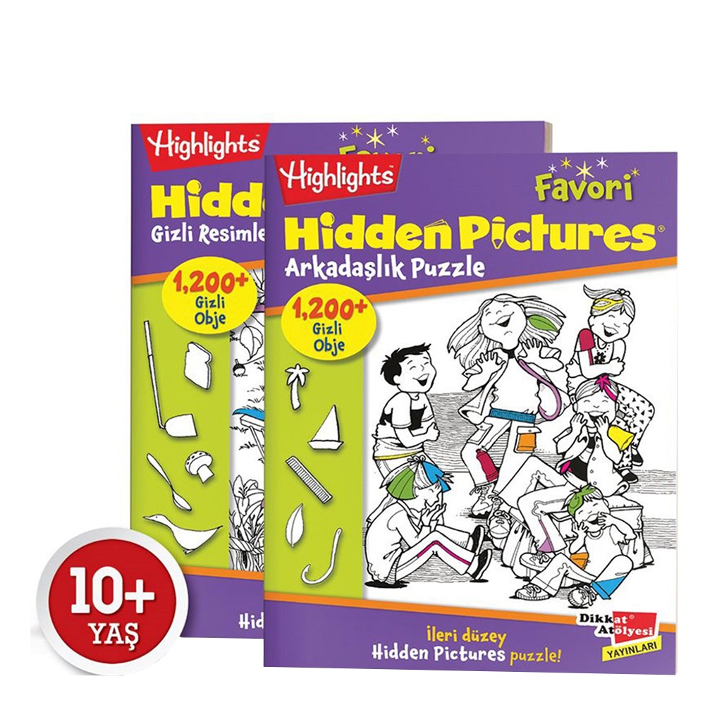 FAVORİ HIDDEN PICTURES Çocuk Kitapları Uzmanı - Children's Books Expert
