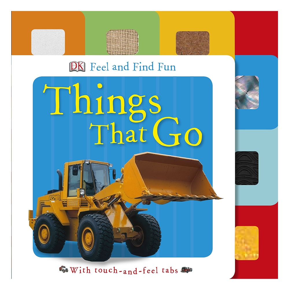 FEEL AND FIND FUN THINGS THAT GO Çocuk Kitapları Uzmanı - Children's Books Expert