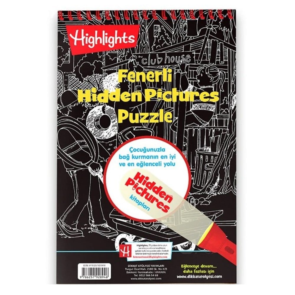 FENERLİ HIDDEN PICTURES PUZZLES Çocuk Kitapları Uzmanı - Children's Books Expert