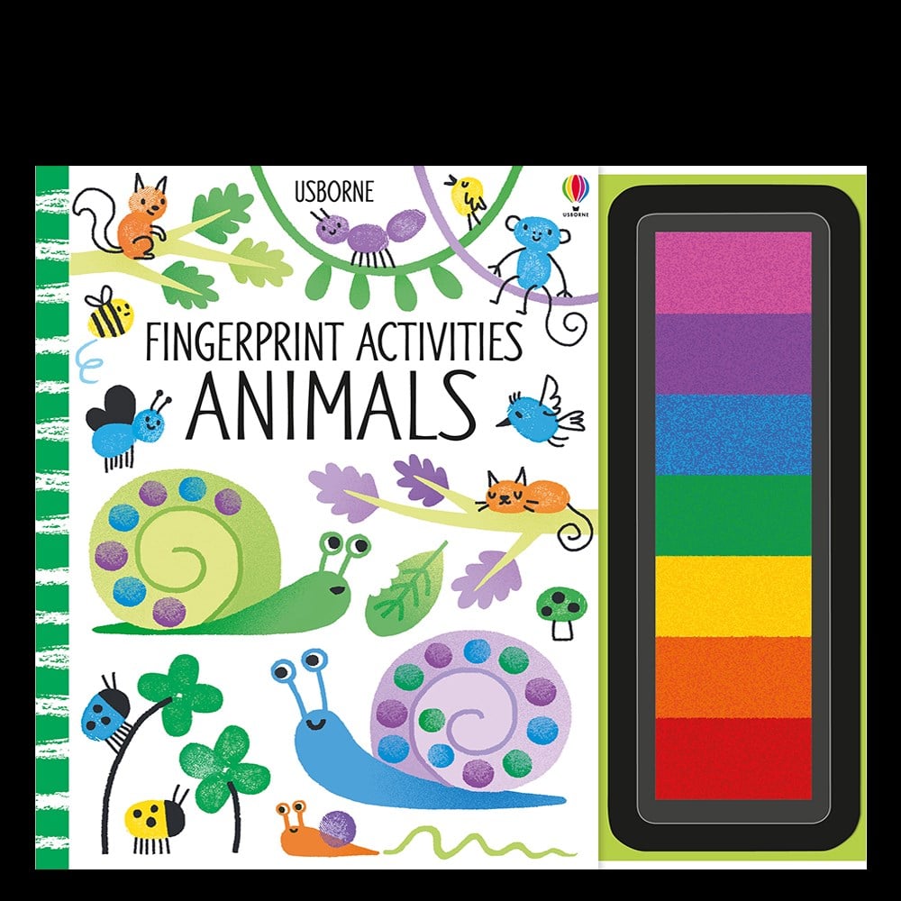 FINGERPRINT ACTIVITIES ANIMALS Çocuk Kitapları Uzmanı - Children's Books Expert