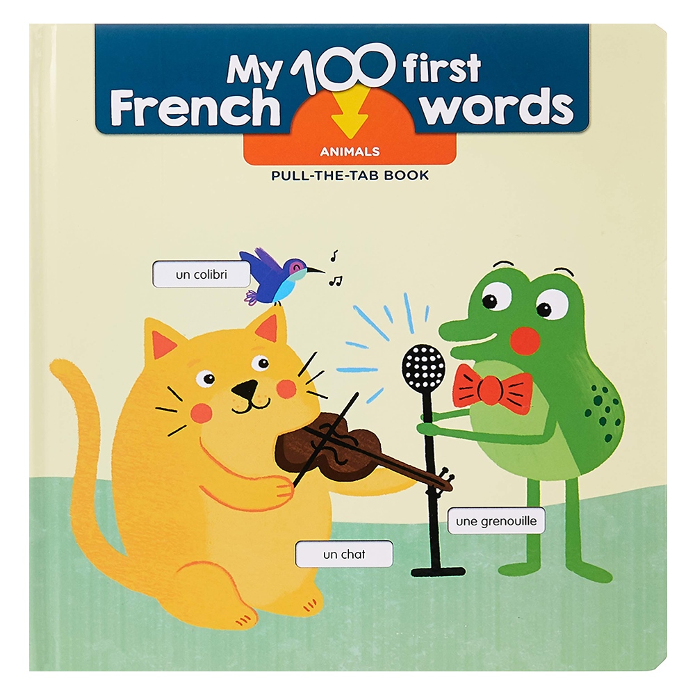 FIRST 100 FRENCH WORDS - ANIMALS Çocuk Kitapları Uzmanı - Children's Books Expert