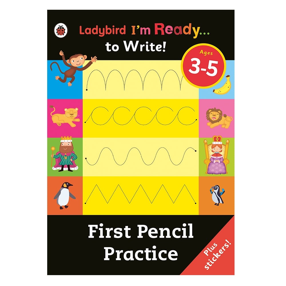 FIRST PENCIL PRACTICE: LADYBIRD IM READY Çocuk Kitapları Uzmanı - Children's Books Expert