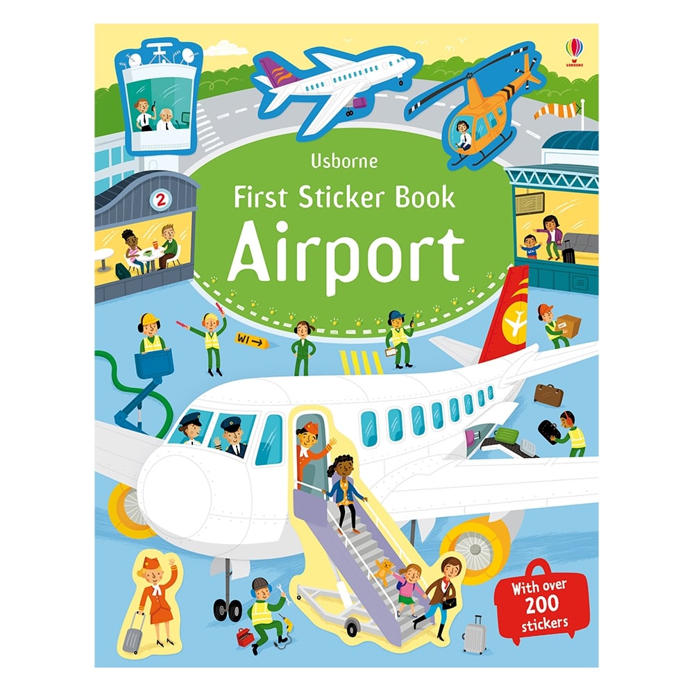 FIRST STICKER BOOK AIRPORT Çocuk Kitapları Uzmanı - Children's Books Expert