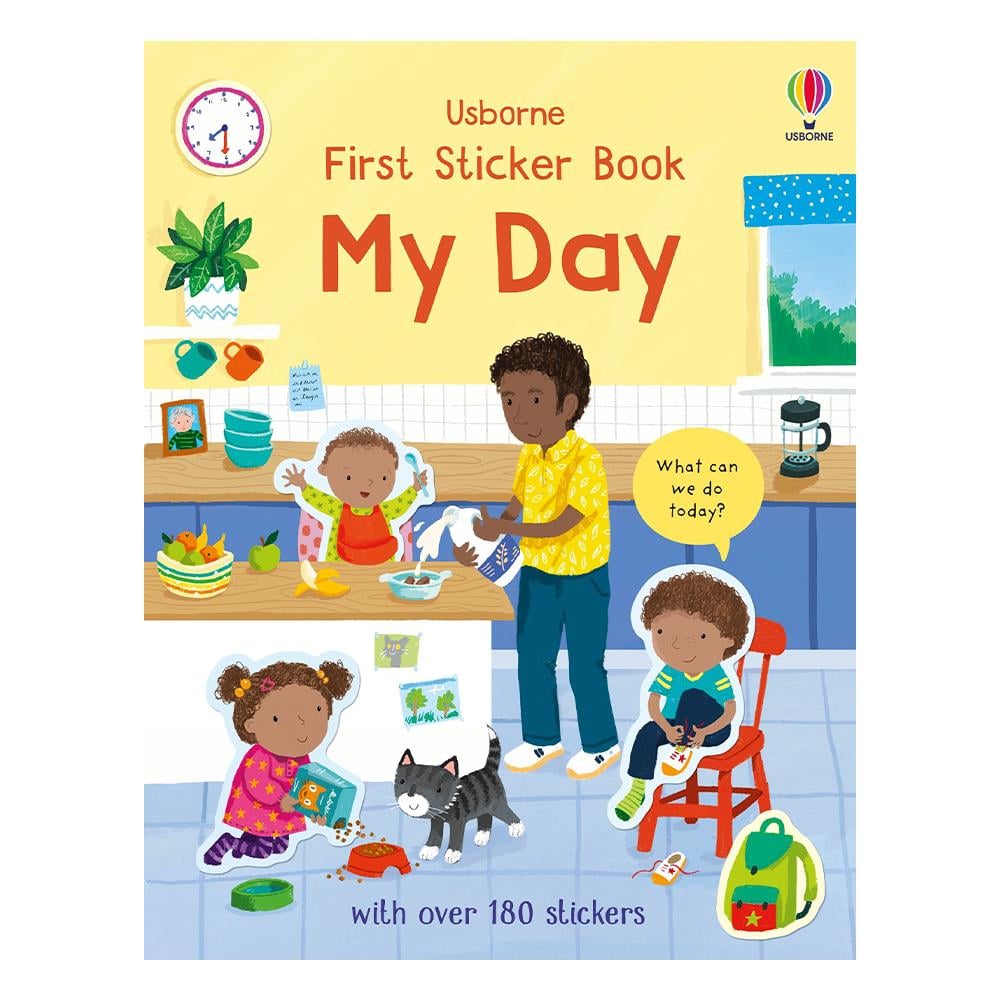 FIRST STICKER BOOK MY DAY Çocuk Kitapları Uzmanı - Children's Books Expert