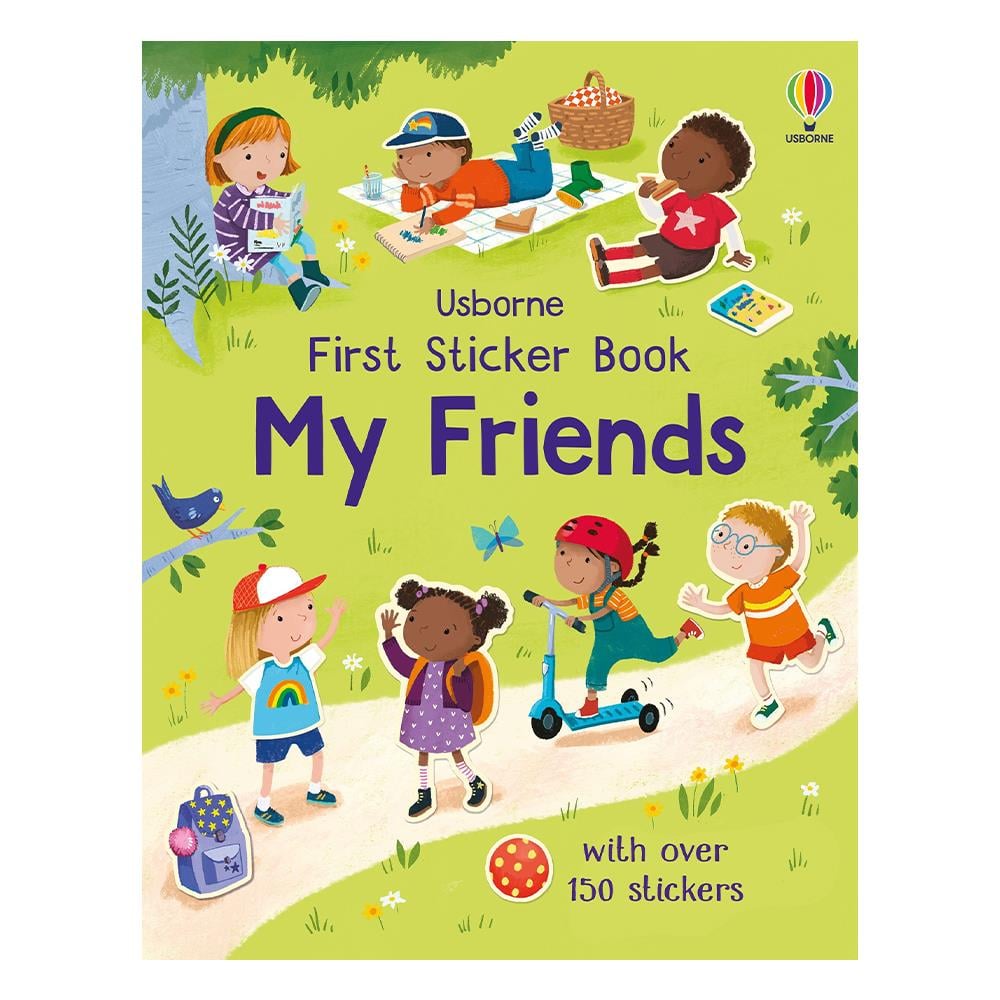 FIRST STICKER BOOK MY FRIENDS Çocuk Kitapları Uzmanı - Children's Books Expert