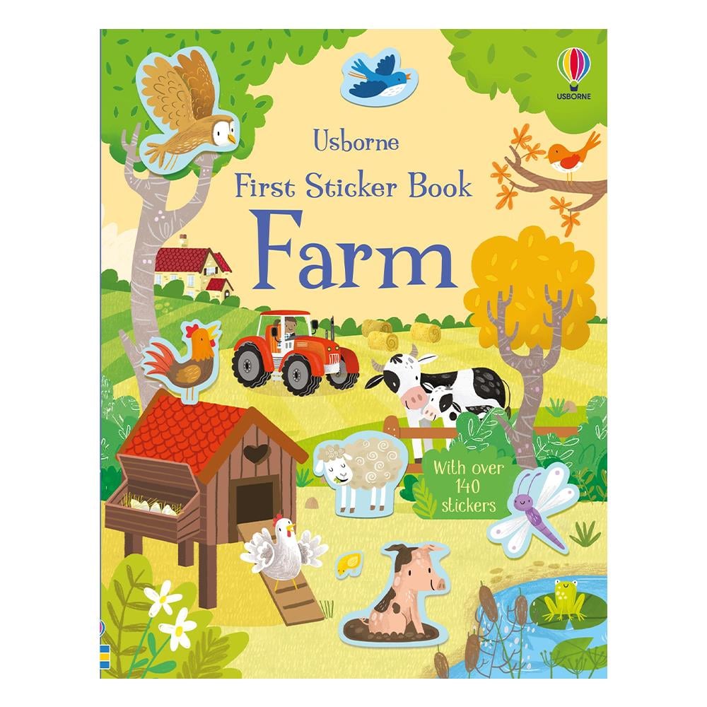 FIRST STICKER BOOK OF FARM Çocuk Kitapları Uzmanı - Children's Books Expert