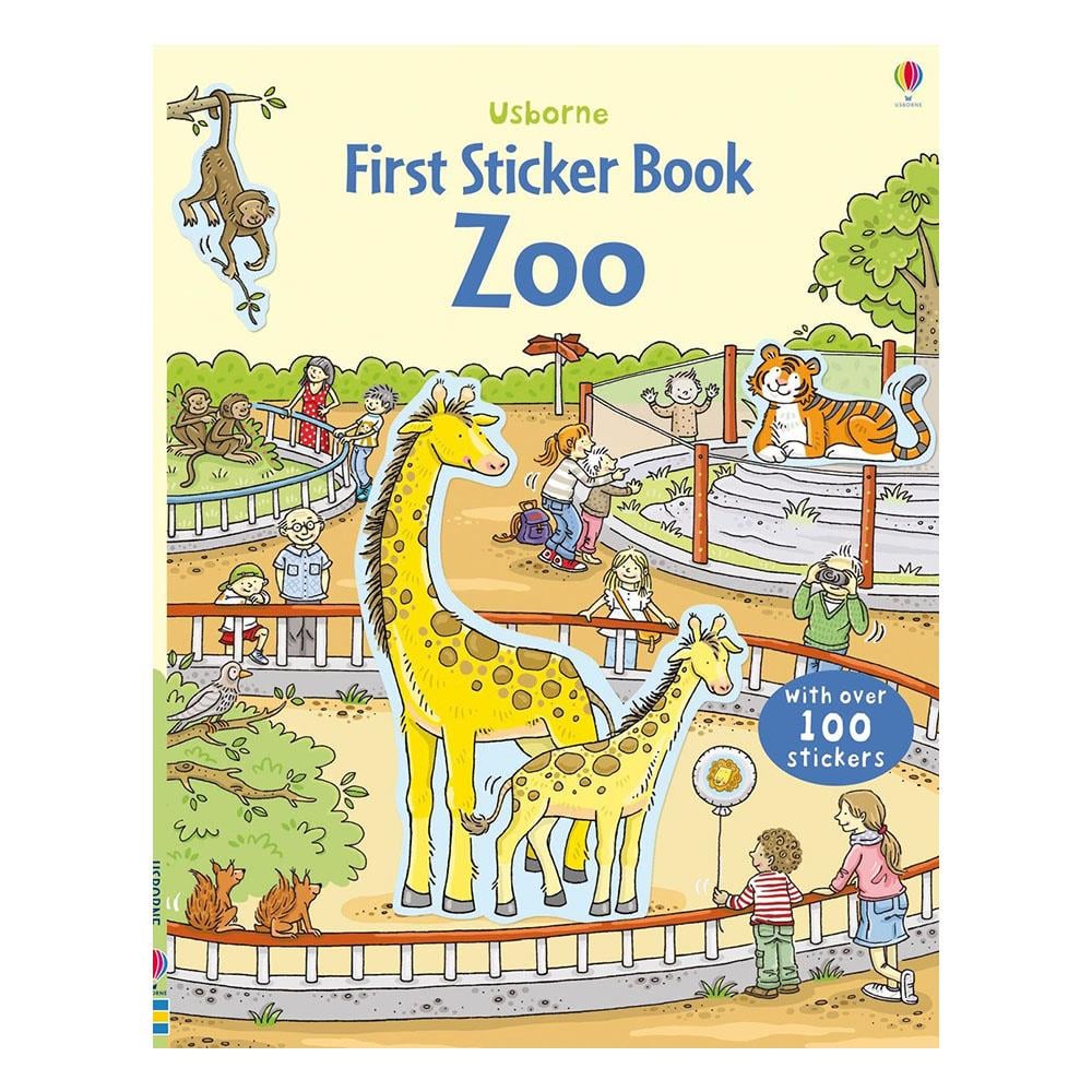 FIRST STICKER BOOK THE ZOO Çocuk Kitapları Uzmanı - Children's Books Expert
