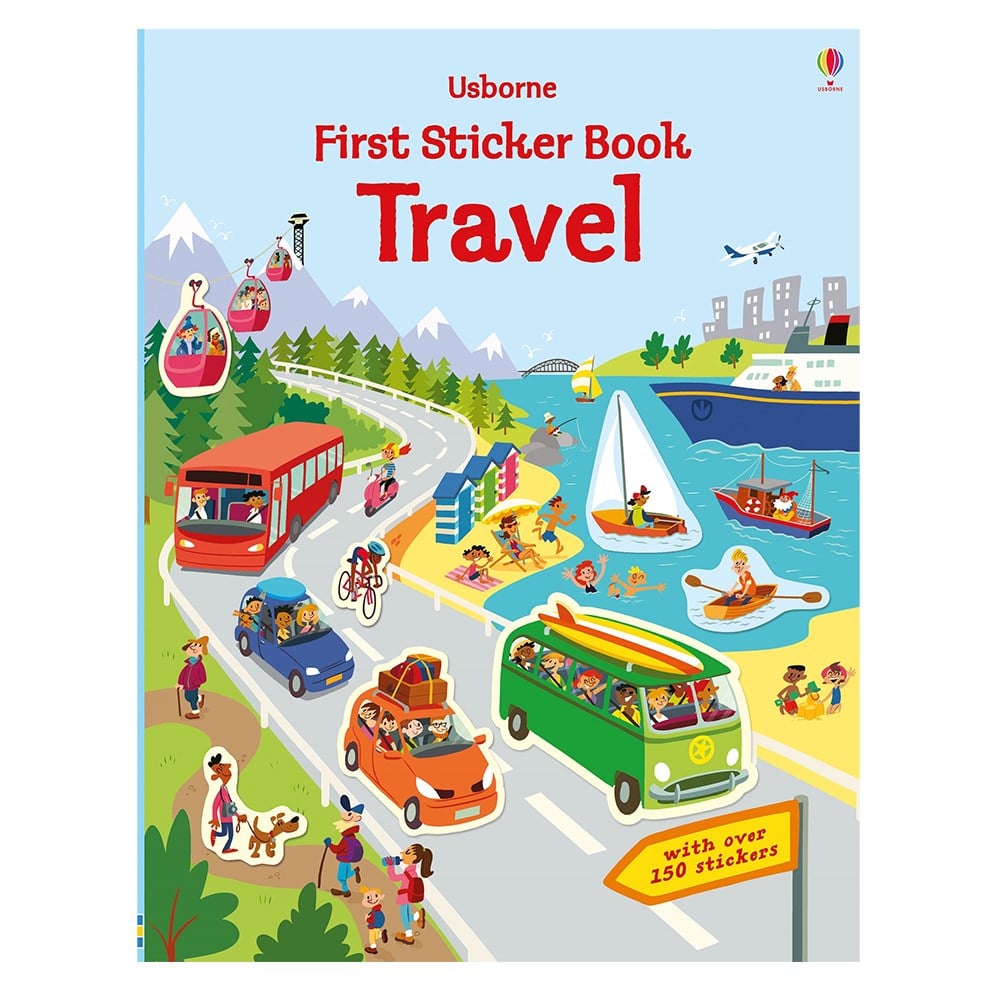 FIRST STICKER BOOK TRAVEL Çocuk Kitapları Uzmanı - Children's Books Expert