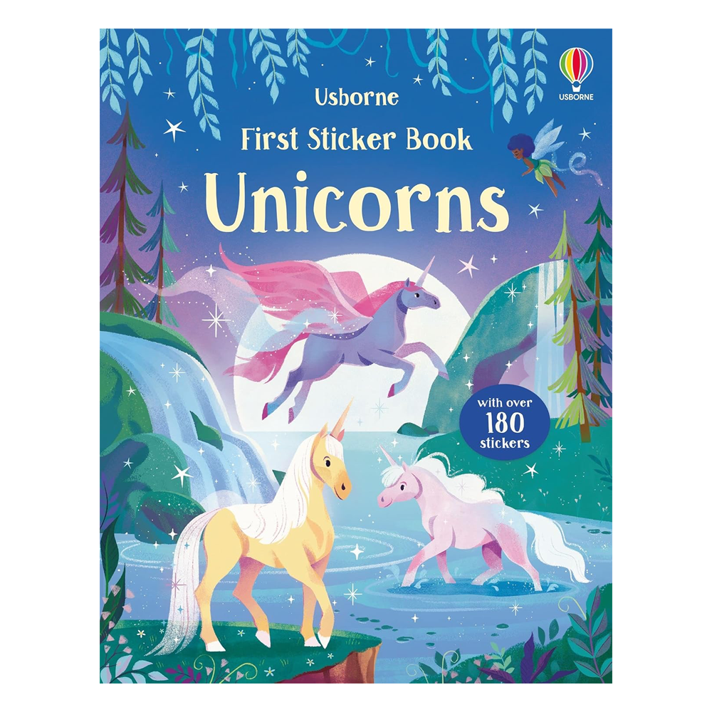 First Sticker Book Unicorns Çocuk Kitapları Uzmanı - Children's Books Expert