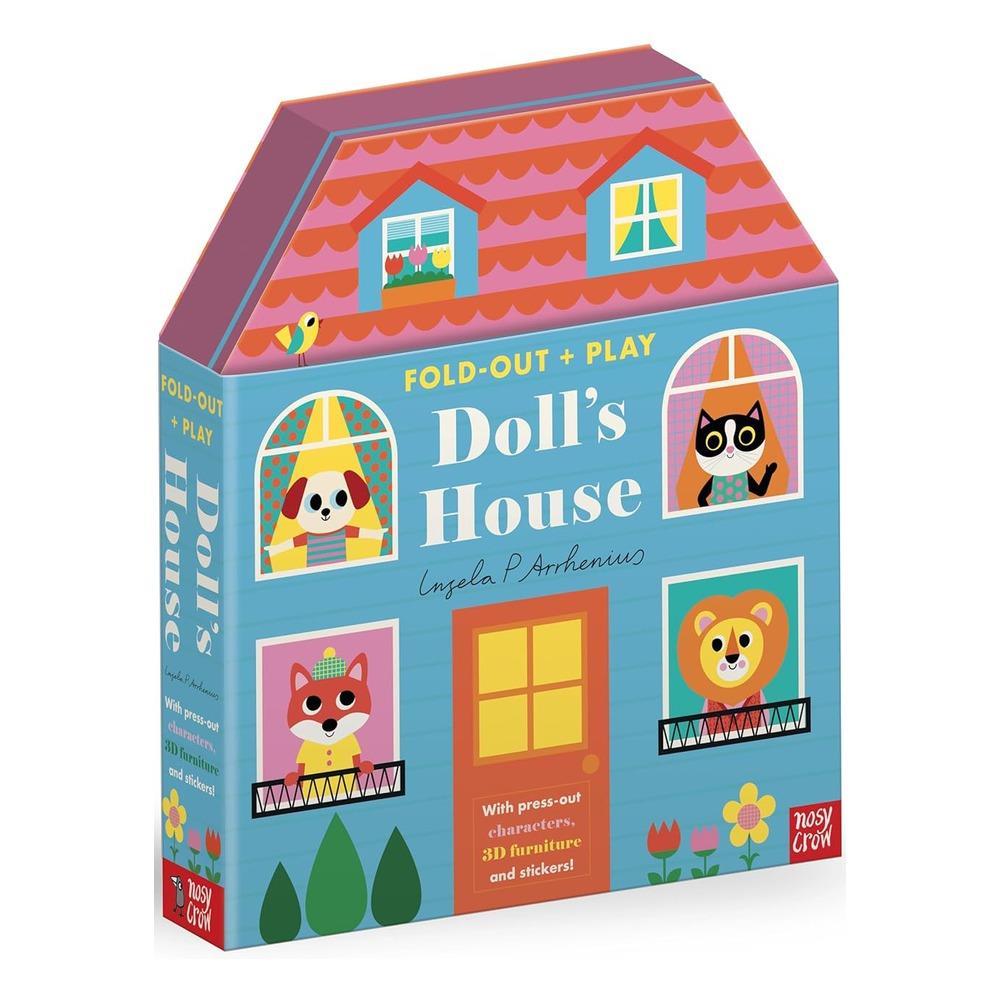 Fold-Out + Play: Doll’s House – Build your own 3D Çocuk Kitapları Uzmanı - Children's Books Expert