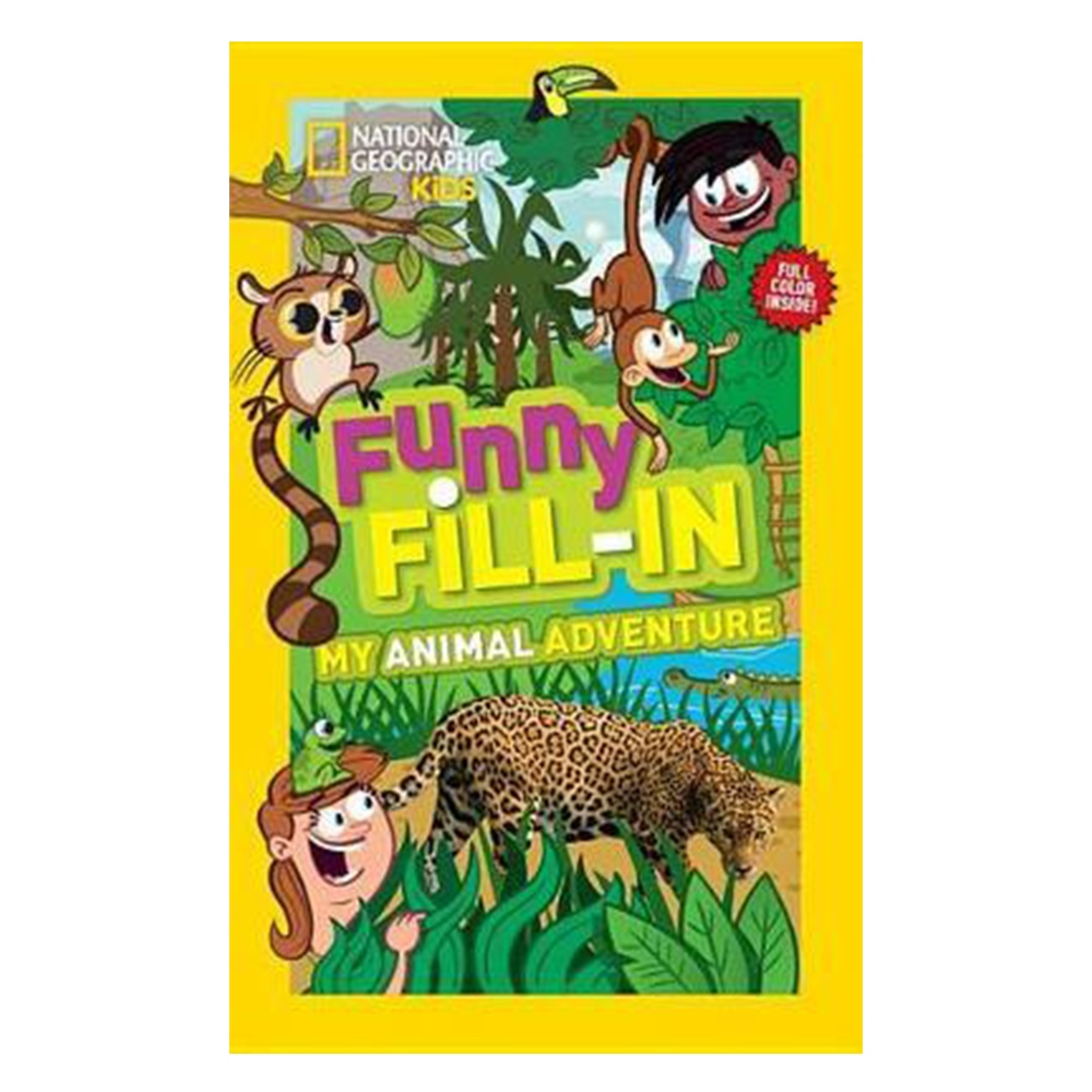 FUNNY FILL-IN MY ANIMAL ADVENTURES Çocuk Kitapları Uzmanı - Children's Books Expert