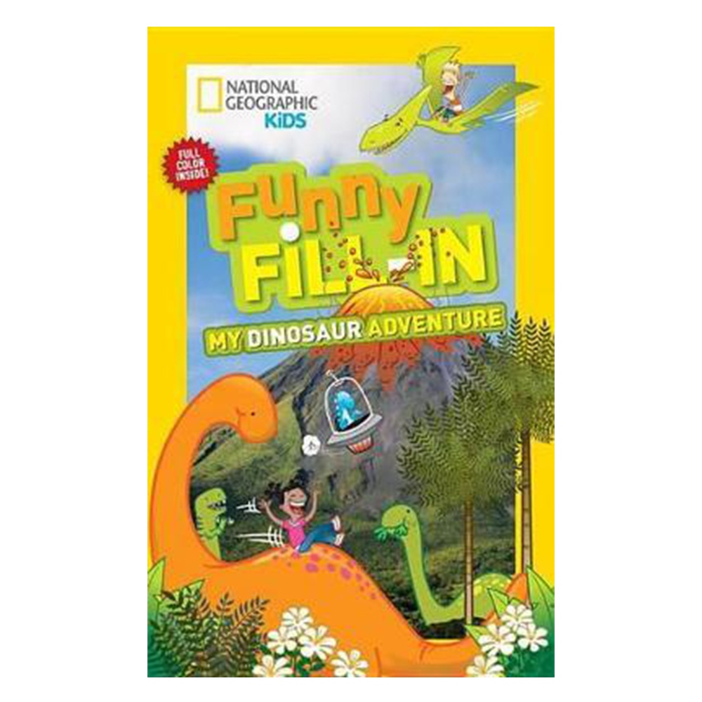 FUNNY FILL-IN MY DINOSAUR ADVENTURE Çocuk Kitapları Uzmanı - Children's Books Expert