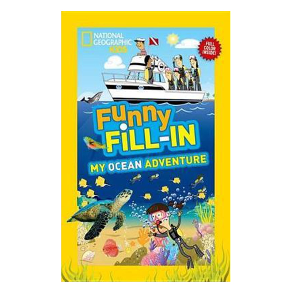 FUNNY FILL-IN MY OCEAN ADVENTURE Çocuk Kitapları Uzmanı - Children's Books Expert