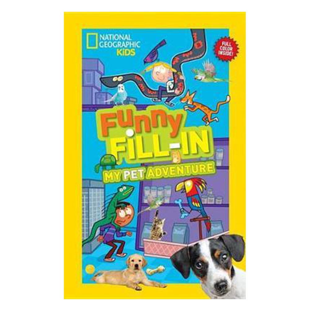 FUNNY FILL-IN MY PET ADVENTURE Çocuk Kitapları Uzmanı - Children's Books Expert