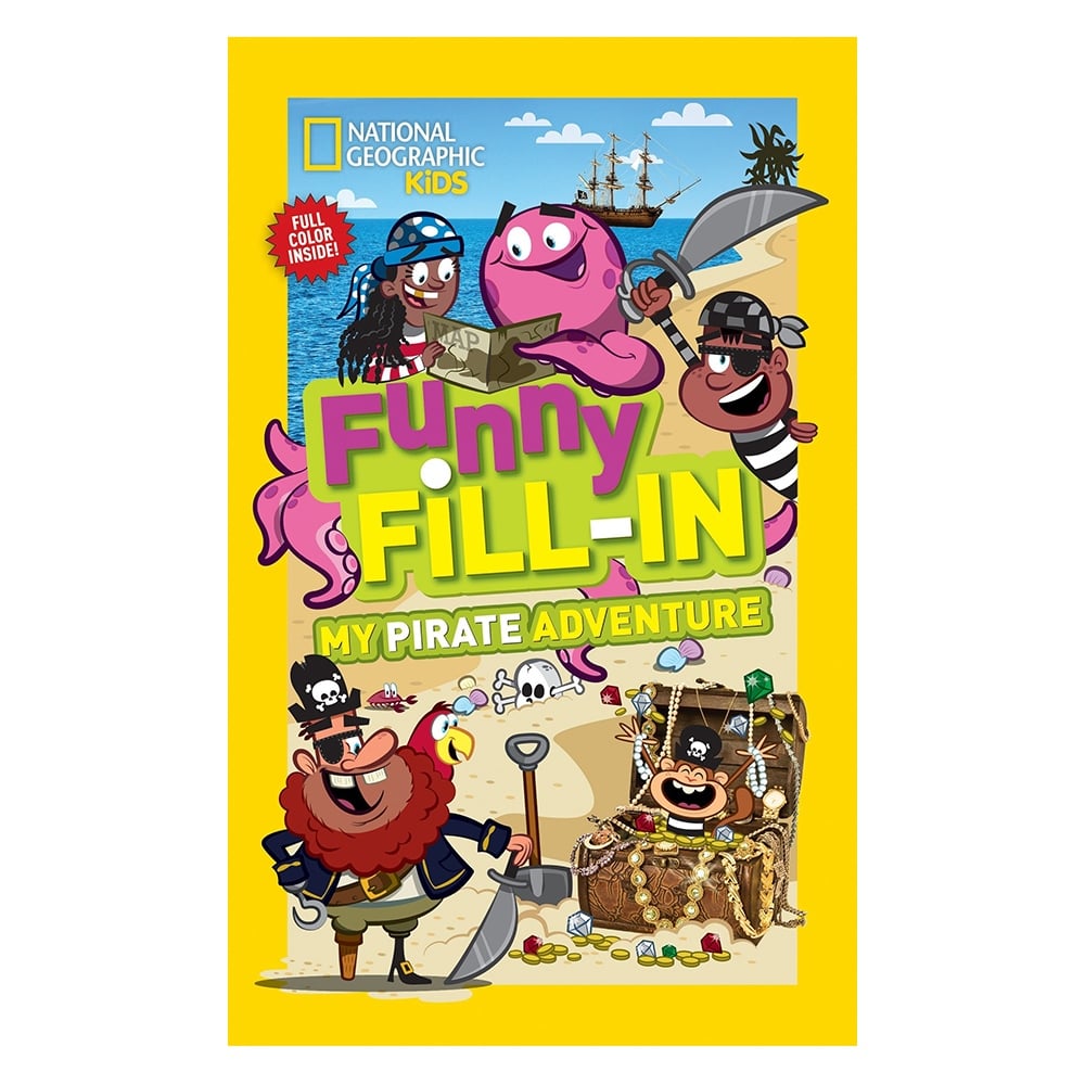 FUNNY FILL-IN MY PIRATE ADVENTURE Çocuk Kitapları Uzmanı - Children's Books Expert