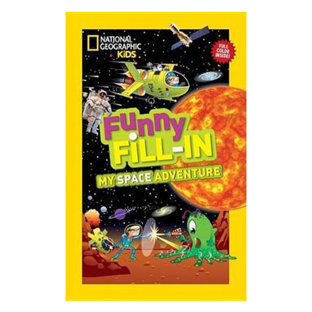 FUNNY FILL-IN MY SPACE ADVENTURES Çocuk Kitapları Uzmanı - Children's Books Expert